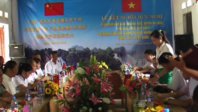 Vietnamese, Chinese villages form twinning relationship ảnh 1 Vietnamese, Chinese villages form twinning relationship ảnh 1
