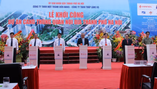 Work starts on Hanoi’s largest inland clearance depot ảnh 1