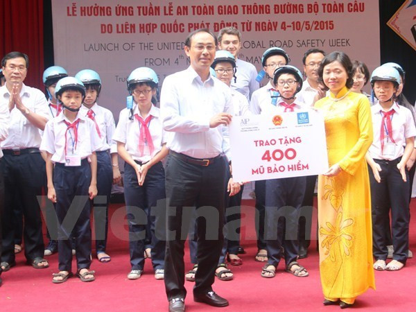 Campaign features manga character to raise children’s road sense ảnh 1 Campaign features manga character to raise children’s road sense ảnh 1