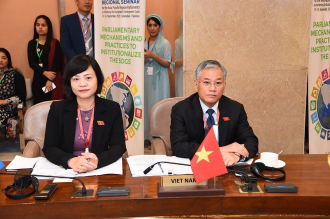 Vietnam attends regional parliamentary seminar on SDGs realisation ảnh 1