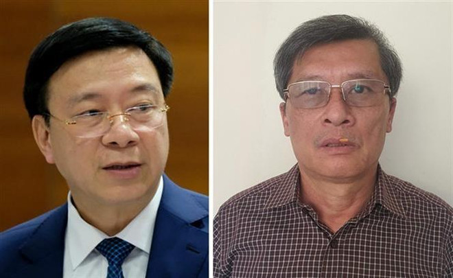 Hai Duong province's former Party Secretary detained in COVID-19 test kit scam ảnh 1