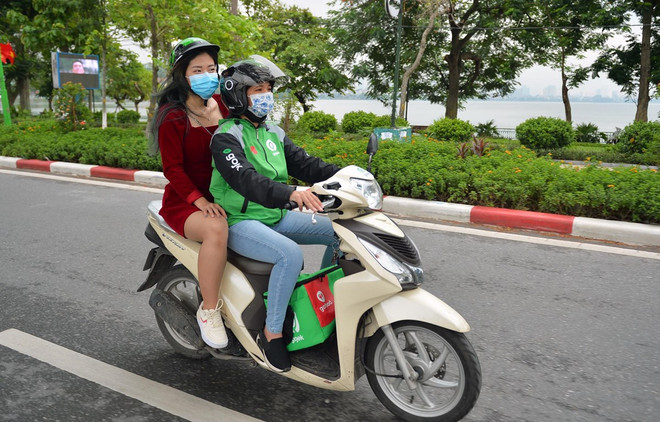 Motorbike taxi services returns in Hanoi ảnh 1 Motorbike taxi services returns in Hanoi ảnh 1