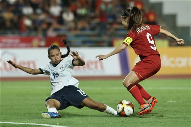 Coach Chung pleased as women’s team reach 10th SEA Games final ảnh 1 Coach Chung pleased as women’s team reach 10th SEA Games final ảnh 1