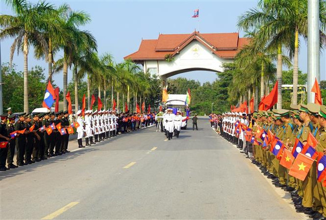 Remains of Vietnamese martyrs repatriated from Laos ảnh 1