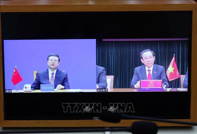 Ho Chi Minh City, China’s Shanghai seeking further cooperation ảnh 1 Ho Chi Minh City, China’s Shanghai seeking further cooperation ảnh 1