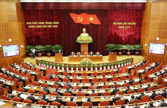 Party Central Committee continues sixth plenum ảnh 1