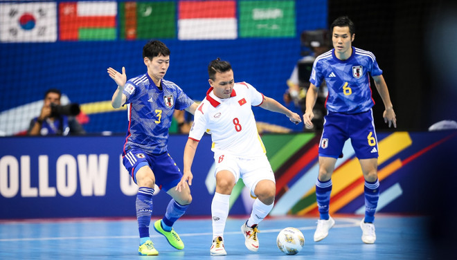 Vietnam win ticket to 2022 Futsal Asian Cup quarterfinals ảnh 1 Vietnam win ticket to 2022 Futsal Asian Cup quarterfinals ảnh 1