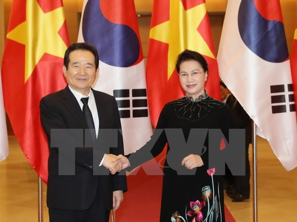 Top legislators talk ways to cement Vietnam-RoK relations ảnh 1 Top legislators talk ways to cement Vietnam-RoK relations ảnh 1