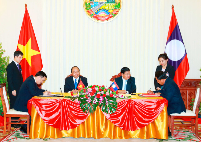 Vietnam, Laos issue joint statement ảnh 1 Vietnam, Laos issue joint statement ảnh 1