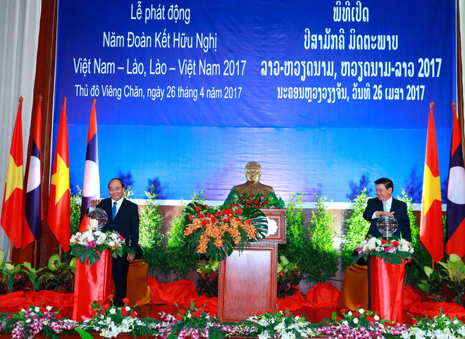 Vietnam, Laos launch year of solidarity, friendship ảnh 1 Vietnam, Laos launch year of solidarity, friendship ảnh 1