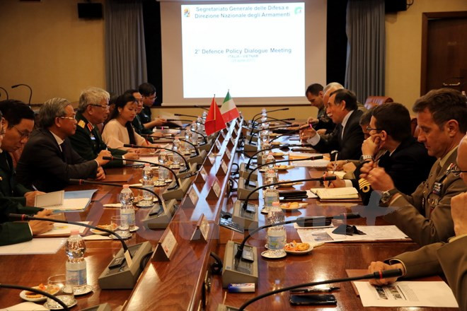 Vietnam, Italy hold second defence policy dialogue ảnh 1