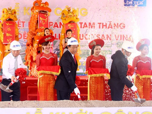 Works begin on two Panko textile-garment plants ảnh 1