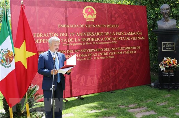 Vietnam’s National Day observed in Mexico ảnh 1