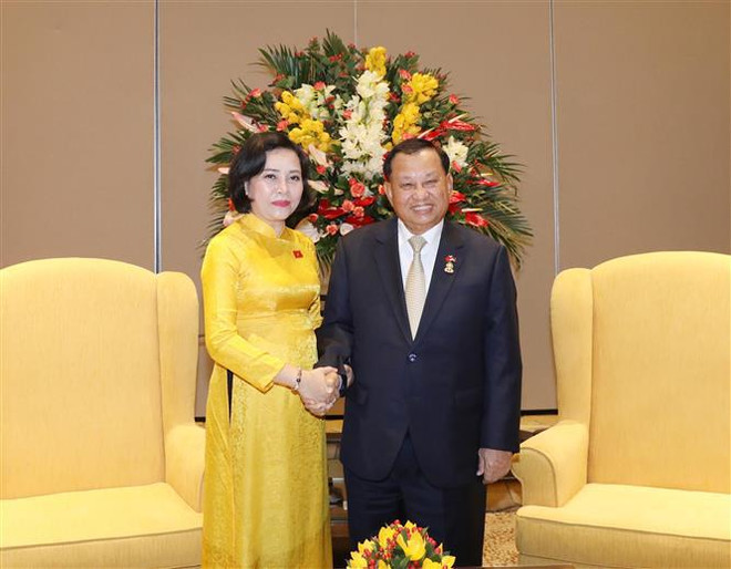 Cambodian Senate leader pledges support for cooperation between friendship associations ảnh 1 Cambodian Senate leader pledges support for cooperation between friendship associations ảnh 1