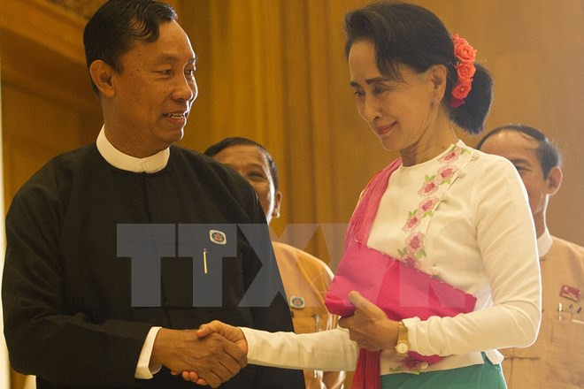 Myanmar new parliament convenes first session ảnh 1 Myanmar new parliament convenes first session ảnh 1