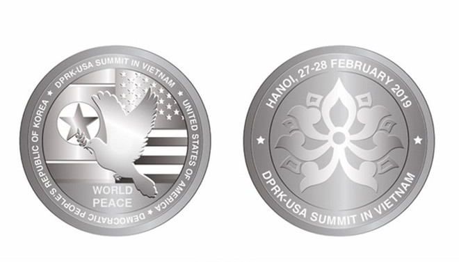 Silver coins issued to celebrate DPRK-USA summit ảnh 1 Silver coins issued to celebrate DPRK-USA summit ảnh 1