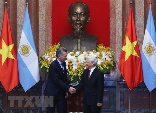 Argentine President concludes Vietnam visit ảnh 1 Argentine President concludes Vietnam visit ảnh 1