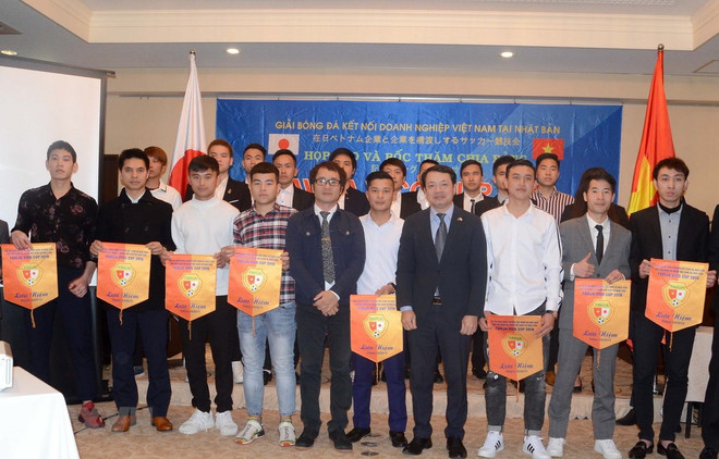 Vietnamese firms in Japan to compete in first football championship ảnh 1 Vietnamese firms in Japan to compete in first football championship ảnh 1