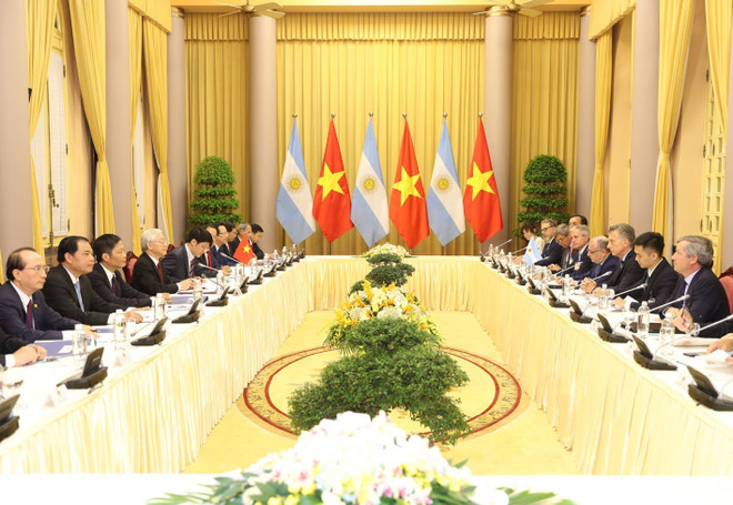 Vietnam, Argentina to work towards strategic partnership ảnh 2 Vietnam, Argentina to work towards strategic partnership ảnh 2