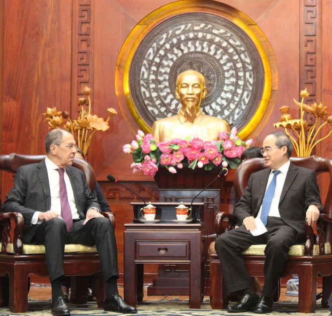 Ho Chi Minh City leader hosts Russian Foreign Minister ảnh 1
