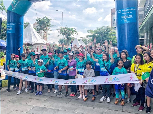 ‘The Steps Challenge’ raises funds for autism community ảnh 1 ‘The Steps Challenge’ raises funds for autism community ảnh 1