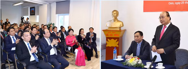 Prime Minister meets Vietnamese community in Norway ảnh 1