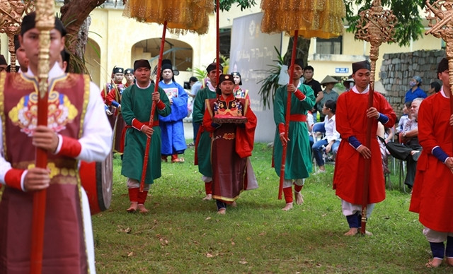 Traditional celebration of Doan Ngo festival reproduced in Hanoi ảnh 1 Traditional celebration of Doan Ngo festival reproduced in Hanoi ảnh 1