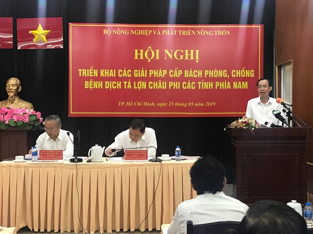 Southern localities work to tackles spread of African swine fever ảnh 1 Southern localities work to tackles spread of African swine fever ảnh 1