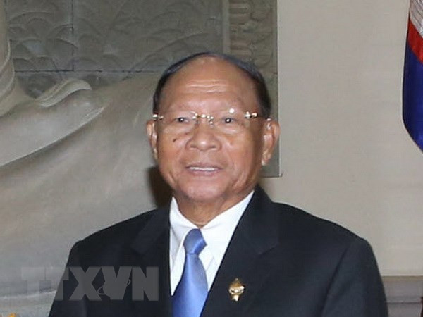 Top Cambodian legislator begins official visit to Vietnam ảnh 1