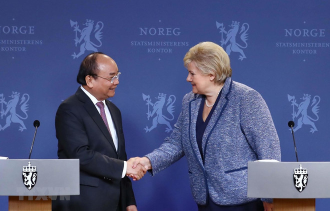 PM Nguyen Xuan Phuc concludes Norway visit ảnh 1 PM Nguyen Xuan Phuc concludes Norway visit ảnh 1