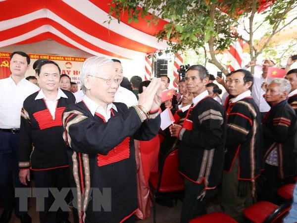 Party, State leader attends solidarity festival in Dak Lak province ảnh 1 Party, State leader attends solidarity festival in Dak Lak province ảnh 1