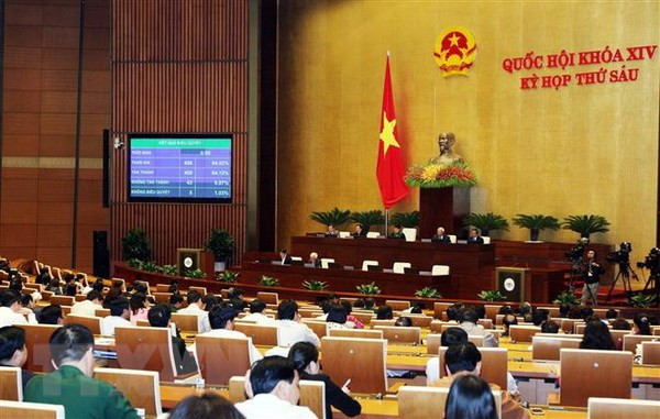 NA continues 6th session agenda, adopting five laws ảnh 1 NA continues 6th session agenda, adopting five laws ảnh 1