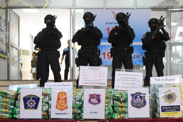 Record number of methamphetamine pills seized in East, Southeast Asia ảnh 1 Record number of methamphetamine pills seized in East, Southeast Asia ảnh 1