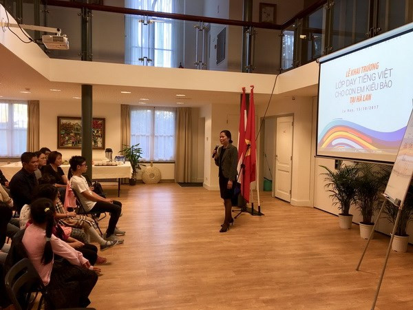 Vietnamese language course opens in the Netherlands ảnh 1