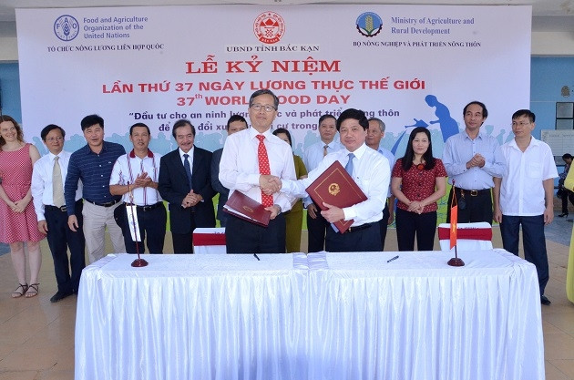 Vietnam, FAO ink cooperation framework in World Food Day ceremony ảnh 1 Vietnam, FAO ink cooperation framework in World Food Day ceremony ảnh 1