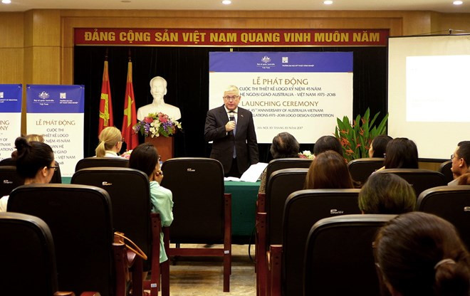 Logo competition launched to mark Vietnam-Australia diplomatic ties ảnh 1 Logo competition launched to mark Vietnam-Australia diplomatic ties ảnh 1