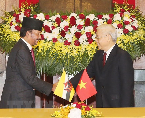 Brunei’s Sultan concludes Vietnam visit ảnh 1