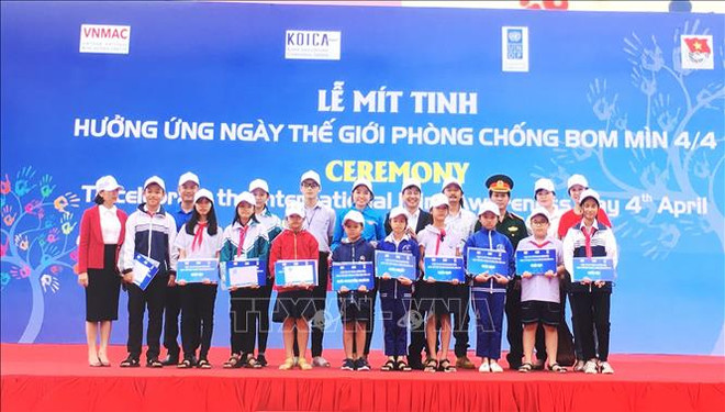 Meeting responds to Int’l Mine Awareness Day in Quang Binh ảnh 1 Meeting responds to Int’l Mine Awareness Day in Quang Binh ảnh 1