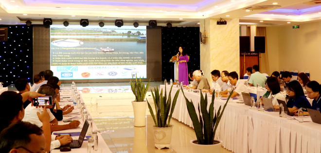 Workshop stresses PPP’s role in cutting emissions from tra fish chain ảnh 2