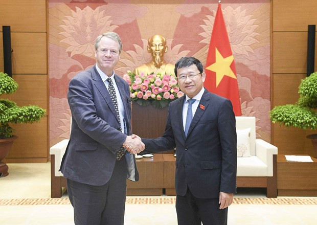 NA official receives UK’s Secretary of State for Scotland ảnh 1 NA official receives UK’s Secretary of State for Scotland ảnh 1