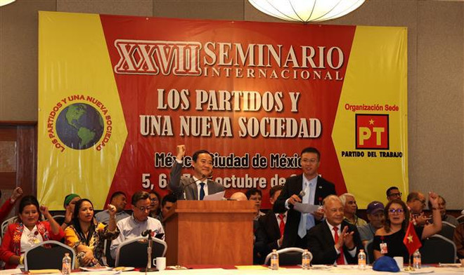 CPV delegation attends int’l conference on political parties and new society in Mexico ảnh 1 CPV delegation attends int’l conference on political parties and new society in Mexico ảnh 1