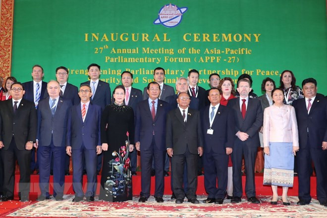 Asia-Pacific Parliamentary Forum convenes 27th annual meeting ảnh 1 Asia-Pacific Parliamentary Forum convenes 27th annual meeting ảnh 1