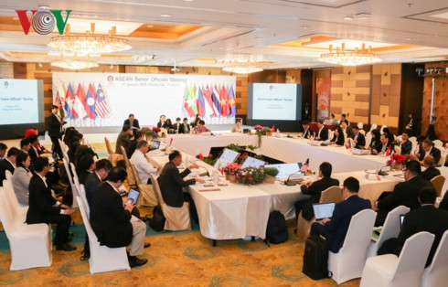 ASEAN senior officials prepare for AMM Retreat ảnh 1