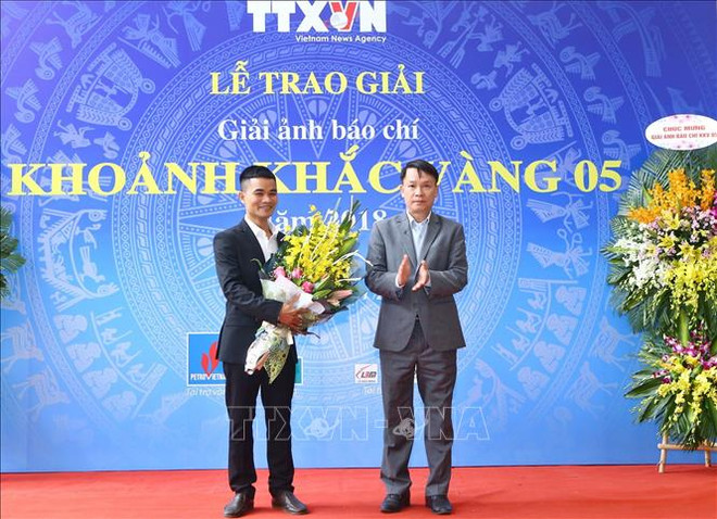 Golden Moment contest – hallmark of Vietnam’s current press photography ảnh 1 Golden Moment contest – hallmark of Vietnam’s current press photography ảnh 1