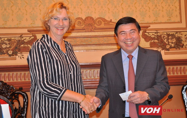 HCM City leader hosts UNICEF Regional Director ảnh 1 HCM City leader hosts UNICEF Regional Director ảnh 1