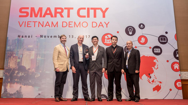 Teams pitch smart cities solutions for Vietnam ảnh 1 Teams pitch smart cities solutions for Vietnam ảnh 1