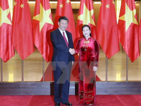Vietnam, China issue joint statement ảnh 3 Vietnam, China issue joint statement ảnh 3