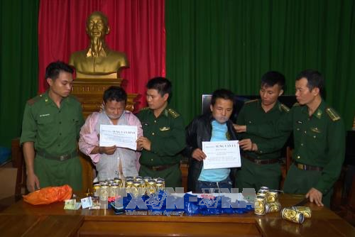 Drug traffickers arrested in central Thanh Hoa province ảnh 1