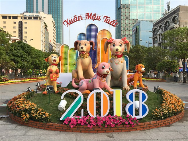 Nguyen Hue Flower Street proves popular ảnh 1 Nguyen Hue Flower Street proves popular ảnh 1