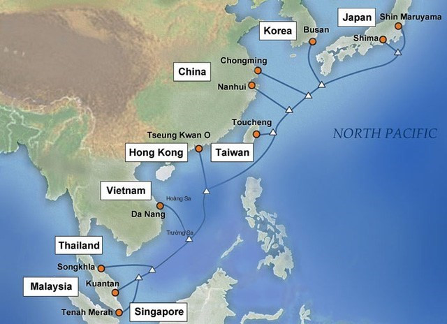 APG international cable down, disrupting Internet connections ảnh 1 APG international cable down, disrupting Internet connections ảnh 1